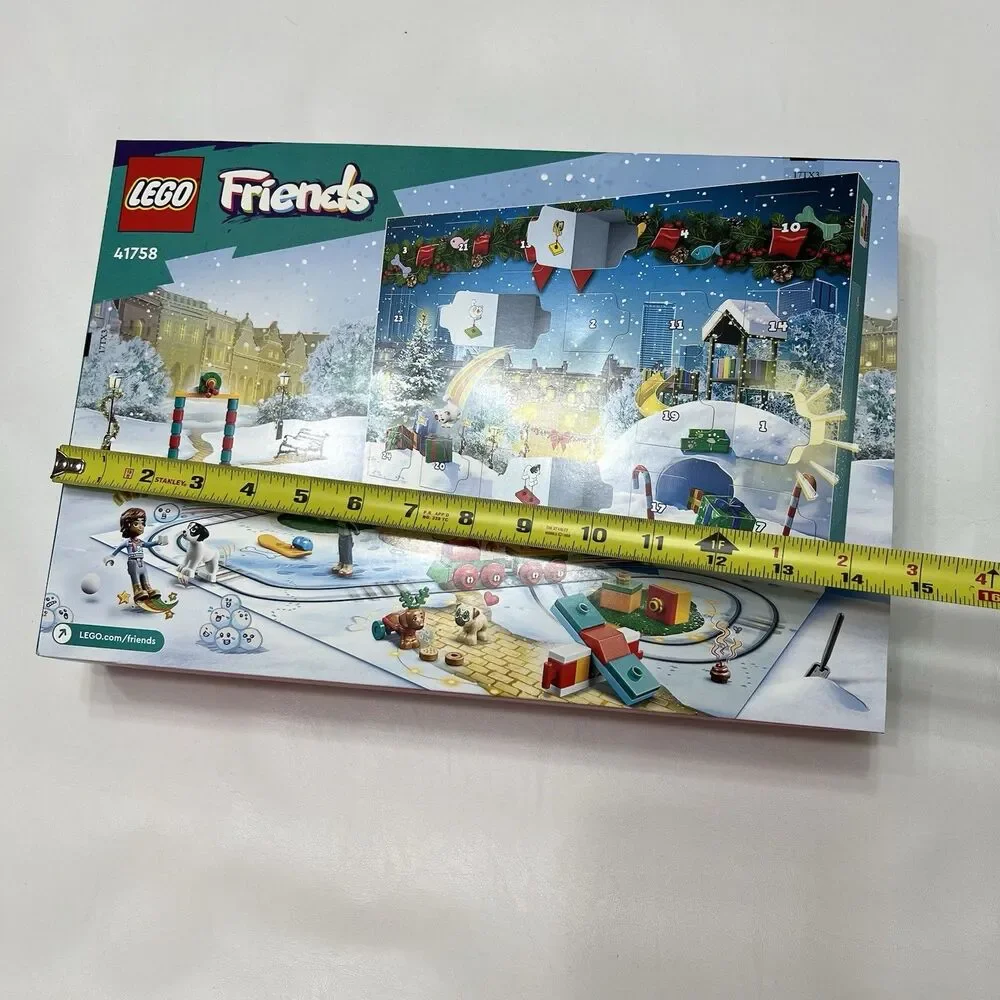 LEGO Friends 41758 Advent Calendar 2023 Christmas Holiday Countdown Playset